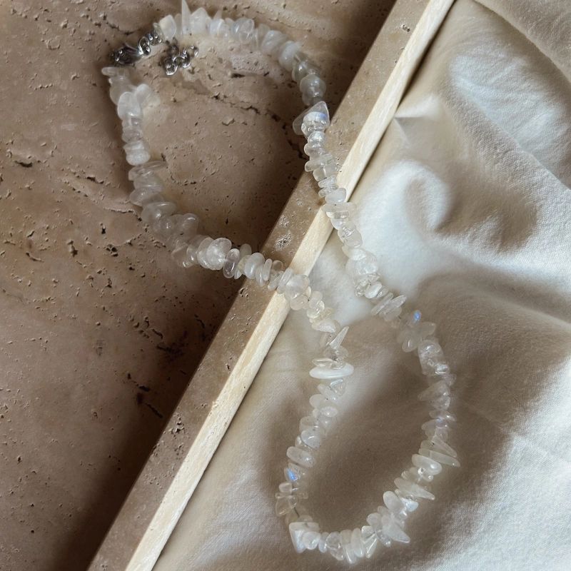 collana Chips Nic - Pietra di Luna